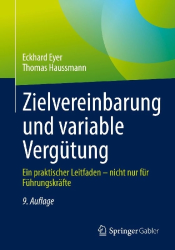 Buchcover und Innenansicht für das Buch: Zielvereinbarung und variable Vergütung