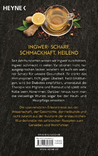 Buchcover und Innenansicht für das Buch: Ingwer