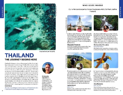 Buchcover und Innenansicht für das Buch: Lonely Planet Thailand