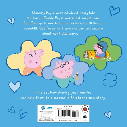 Buchcover und Innenansicht für das Buch: Peppa Pig: Don't Worry, Peppa