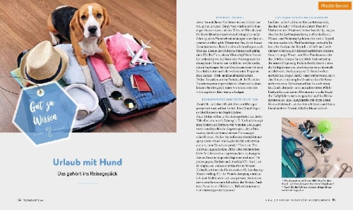 Buchcover und Innenansicht für das Buch: Europa mit Hund