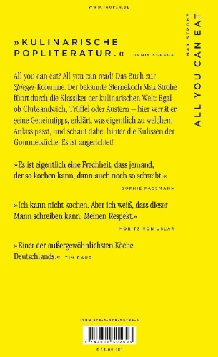 Buchcover und Innenansicht für das Buch: All You Can Eat