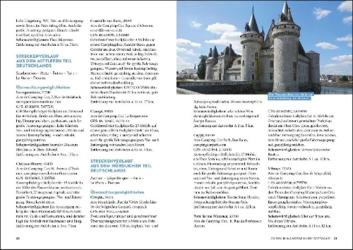 Buchcover und Innenansicht für das Buch: Bretagne mit dem Wohnmobil