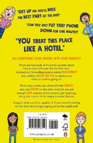 Buchcover und Innenansicht für das Buch: Why Your Parents Are Driving You Up the Wall and What To Do About It