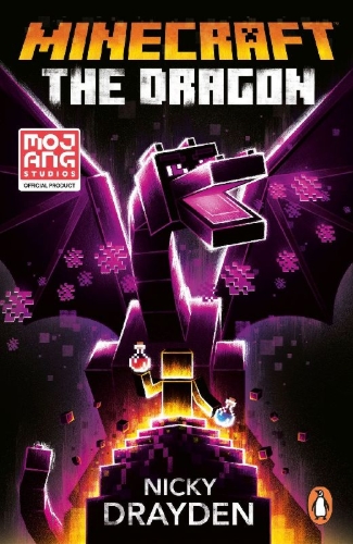 Buchcover und Innenansicht für das Buch: Minecraft: The Dragon