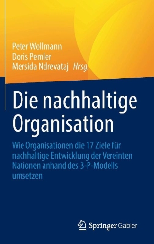 Buchcover und Innenansicht für das Buch: Die nachhaltige Organisation