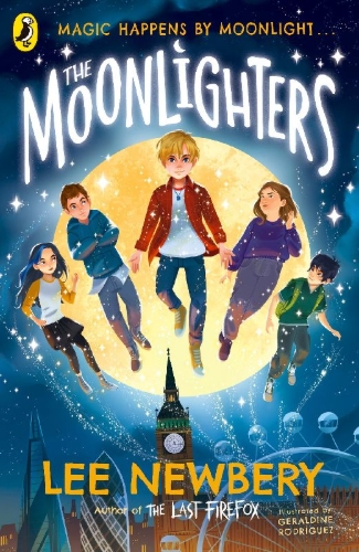 Buchcover und Innenansicht für das Buch: The Moonlighters