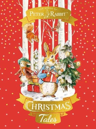 Buchcover und Innenansicht für das Buch: Peter Rabbit: Christmas Tales
