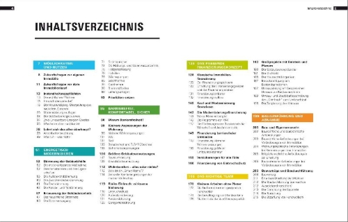 Buchcover und Innenansicht für das Buch: Handbuch Sanieren und Modernisieren