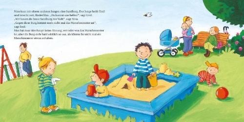 Buchcover und Innenansicht für das Buch: Bilderbuch