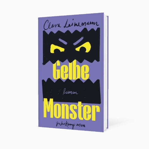 Buchcover und Innenansicht für das Buch: Gelbe Monster
