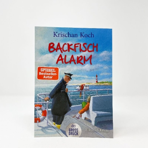 Buchcover und Innenansicht für das Buch: Backfischalarm
