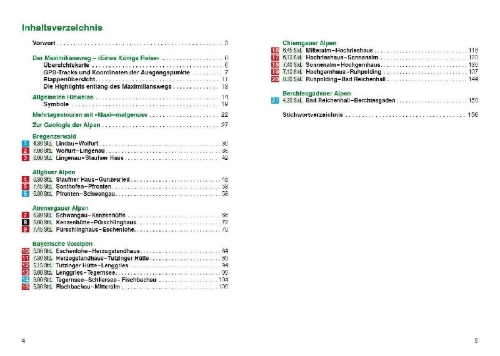 Buchcover und Innenansicht für das Buch: Maximiliansweg