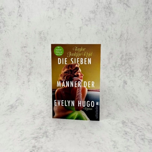 Buchcover und Innenansicht für das Buch: The Seven Husbands of Evelyn Hugo