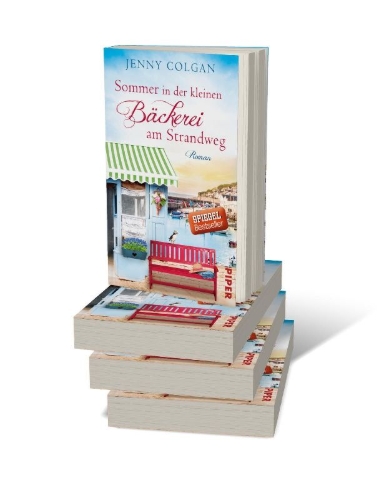 Buchcover und Innenansicht für das Buch: Summer at Little Beach Street Bakery