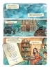 Buchcover und Innenansicht für das Buch: Enola Holmes (Comic). Band 7