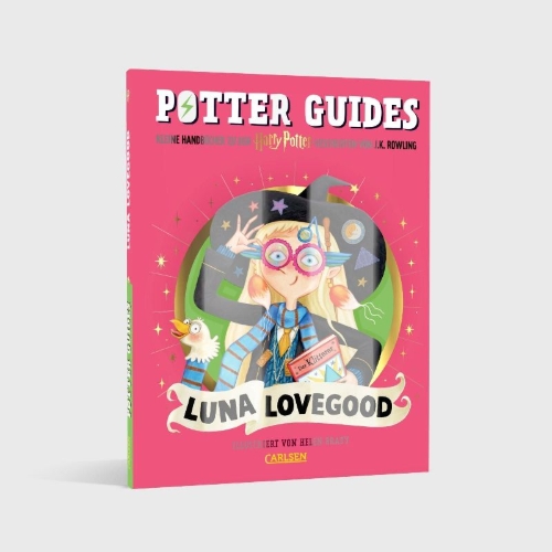 Buchcover und Innenansicht für das Buch: Potter Guides: Luna Lovegood