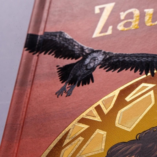 Buchcover und Innenansicht für das Buch: Im Zeichen der Zauberkugel 8: Der magische Flug durch die Wüste