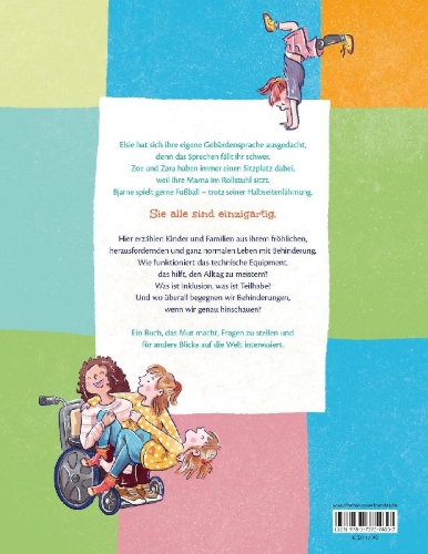 Buchcover und Innenansicht für das Buch: Einzigartig
