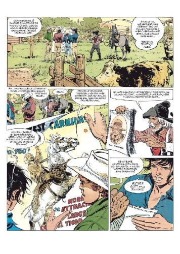 Buchcover und Innenansicht für das Buch: Comanche Gesamtausgabe. Band 5 (13-15)