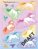 Buchcover und Innenansicht für das Buch: Mein erstes Stickerbuch: Einhörner