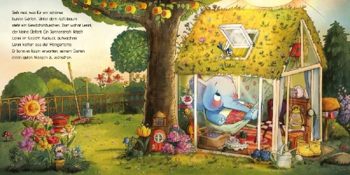 Buchcover und Innenansicht für das Buch: Lenni und Lu werden Freunde