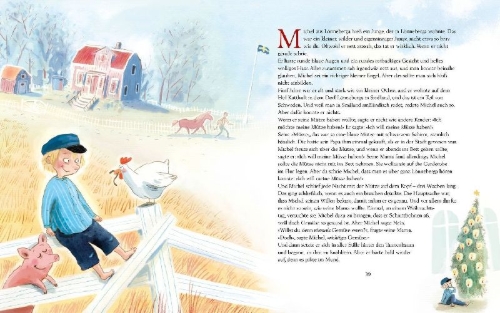 Buchcover und Innenansicht für das Buch: Gute Nacht mit Astrid Lindgren