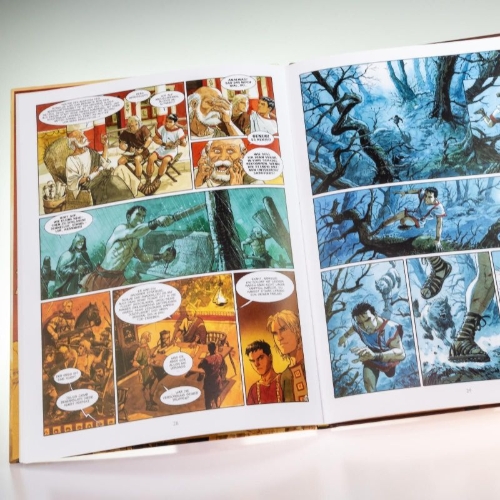 Buchcover und Innenansicht für das Buch: Die Adler Roms 1