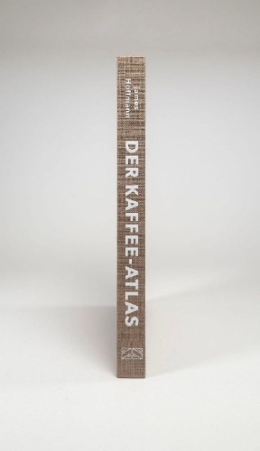 Buchcover und Innenansicht für das Buch: Der Kaffeeatlas