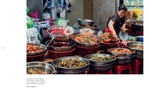 Buchcover und Innenansicht für das Buch: Kimchi. Gezond koken met gefermenteerde groenten