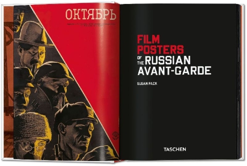 Buchcover und Innenansicht für das Buch: Film Posters of the Russian Avant-Garde