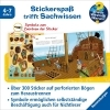 Buchcover und Innenansicht für das Buch: Wieso? Weshalb? Warum? Stickerheft: Piraten