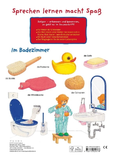 Buchcover und Innenansicht für das Buch: Erste Bilder - Erste Wörter (Sonderausgabe)