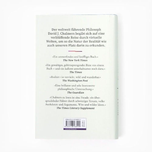 Buchcover und Innenansicht für das Buch: Reality+. Virtual Worlds and the Problems of Philosophy