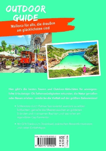 Buchcover und Innenansicht für das Buch: MARCO POLO OUTDOOR GUIDE Reiseführer Mallorca