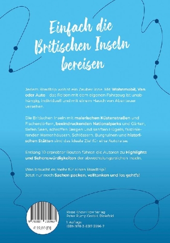 Buchcover und Innenansicht für das Buch: Reise Know-How Roadtrip Handbuch Britische Inseln