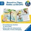 Buchcover und Innenansicht für das Buch: Wieso? Weshalb? Warum? junior, Band 30: Wir gehen in den Zoo