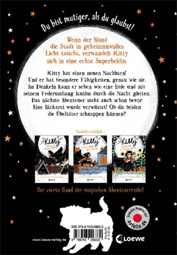 Buchcover und Innenansicht für das Buch: Kitty and the Treetop Chase