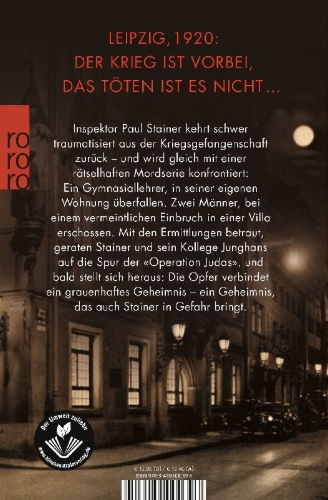 Buchcover und Innenansicht für das Buch: Der rote Judas