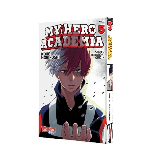 Buchcover und Innenansicht für das Buch: Boku no Hero Academia