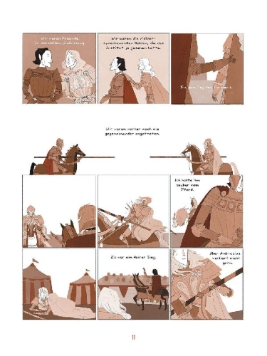 Buchcover und Innenansicht für das Buch: Nimona