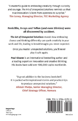 Buchcover und Innenansicht für das Buch: The Art of Unexpected Solutions