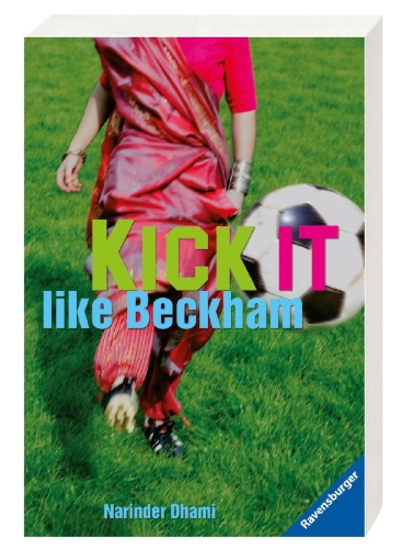 Buchcover und Innenansicht für das Buch: Bend it like Beckham