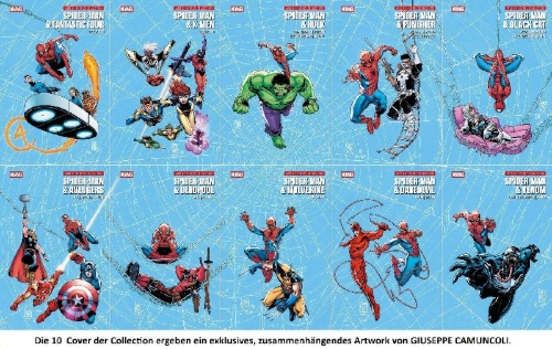 Buchcover und Innenansicht für das Buch: Astonishing Spider-Man & Wolverine (2010) #1-#6