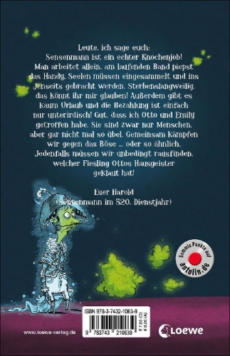 Buchcover und Innenansicht für das Buch: Scary Harry (Band 2) - Totgesagte leben länger