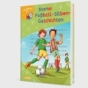 Buchcover und Innenansicht für das Buch: LESEMAUS zum Lesenlernen Sammelbände: Starke Fußball-Silben-Geschichten
