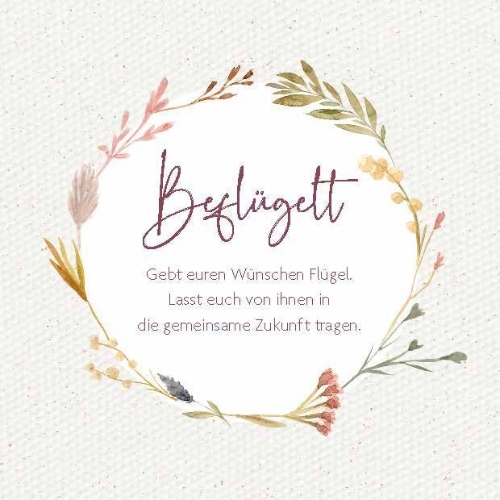 Buchcover und Innenansicht für das Buch: Gebt euren Wünschen Flügel