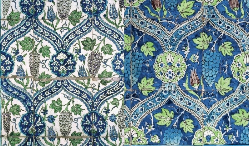 Buchcover und Innenansicht für das Buch: Damascus Tiles (Compact Edition)