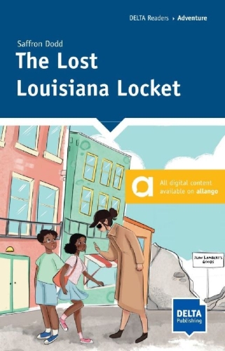 Buchcover und Innenansicht für das Buch: The Lost Louisiana Locket