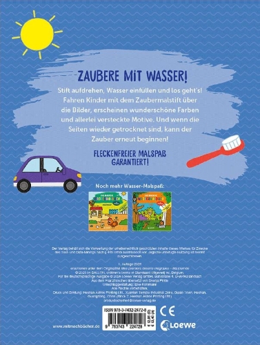 Buchcover und Innenansicht für das Buch: Mes Premier Dessins Magiques - Ma Journée